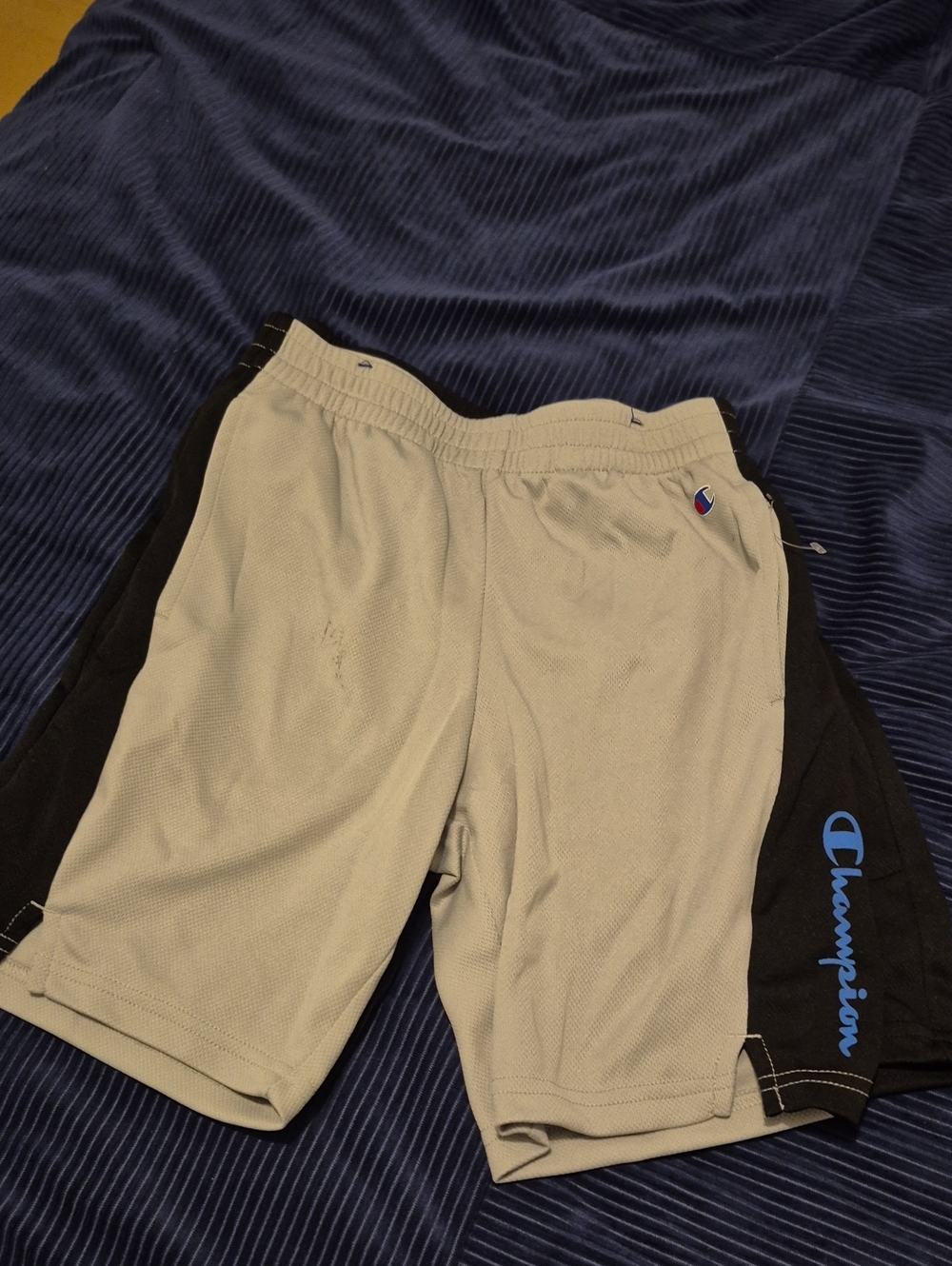 Champion Men's Two-Tone Athletic Shorts - Tan & Black
